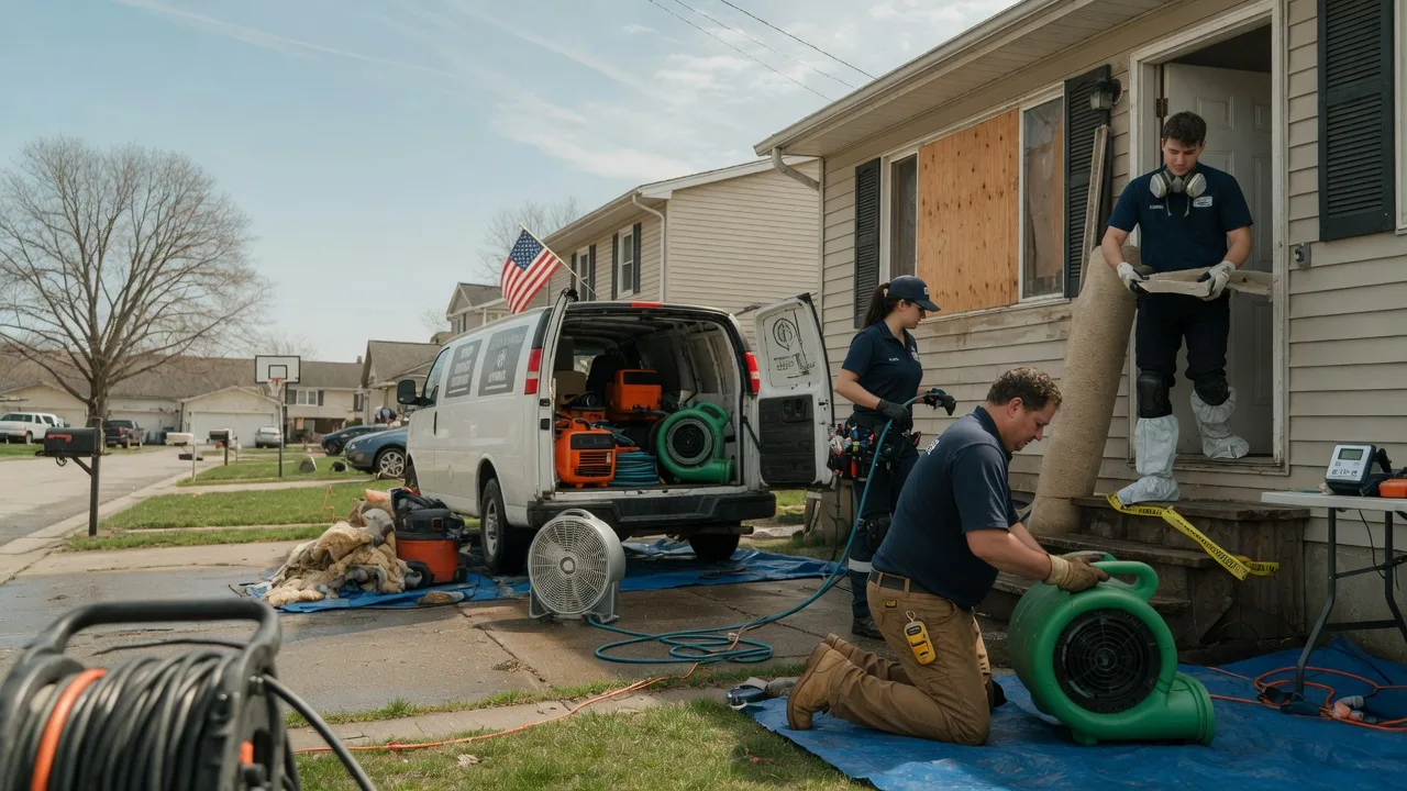 Water Damage Restoration in Hillsdale, OK near me